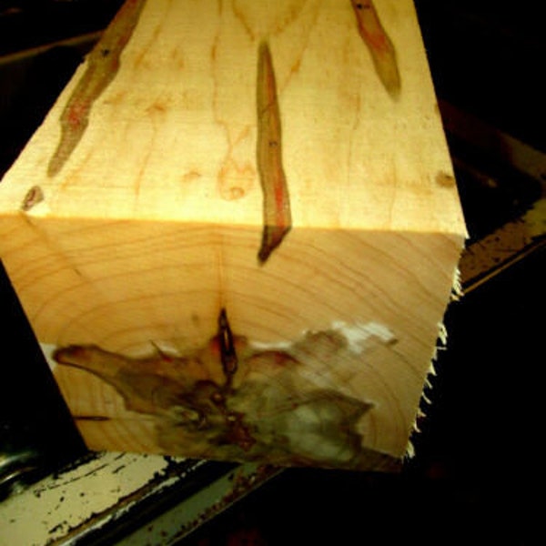 Beautiful BOXELDER VASE/Bowl Blanks Lathe Turning Lumber Wood 6" X 6" X 12"