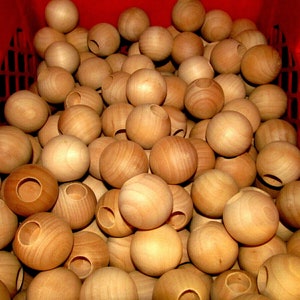 NEW UNFINISHED Dowel Caps 1&quot; Diameter 1/2&quot; Hole 25 Pieces