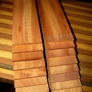 16 Thin SANDED Kiln Dried BEECH 12&quot; X 3&quot; X 1/4&quot; Lumber Wood Scroll Saw