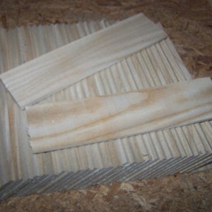 12 Thin Kiln Dried SASSAFRAS 12 X 3&quot; X 3/8&quot; LUMBER WOOD