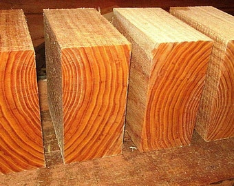 4 Piece  HONEY Locust,Bowl blanks turning lathe Lumber 5" X 5" X 3"
