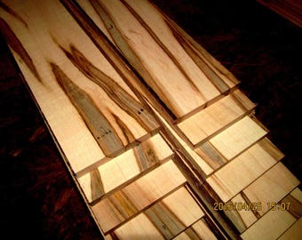 10 Pieces Beautiful Ambrosia Maple Thins 24" X 3" X 1/2"