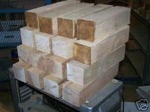 4 Spalted Maple Bowl Blanks For Wood Lathe – 5x5x3 Inches – USA Made