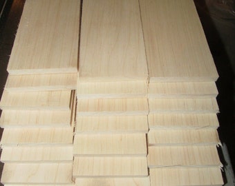 Wood Craft 1/8" x2"x16 3 Pieces Lot Marblewood Thin Stock Lumber Boards 