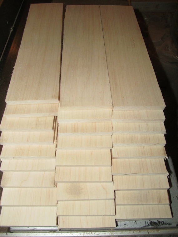 Packages OF Thin Kiln Dried POPLAR LUMBER Etsy