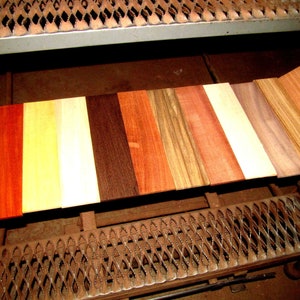 SPECIAL: 7 BEAUTIFUL Thin Kiln DRIED 12&quot; X 3&quot; X 1/8&quot; Lumber Wood