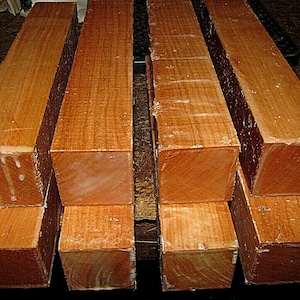 TWENTY-FOUR(24) Black Cherry TURNING Blanks 2 X 2 X 11&quot;