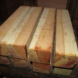 Twenty-Four (24) KENTUCKY COFFEE TREE Turning Blocks Lumber Lathe 2 X 2 X 11"