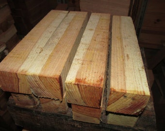 Lot Of Eight (8) KENTUCKY COFFEE TREE Turning Blocks Lumber Lathe 2 X 2 X 11"