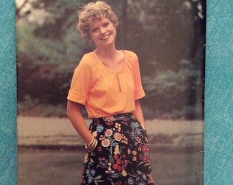 BLOUSE And SKIRT PATTERN Sizes 8, 10 or 12 Butterick 5953 See & Sew