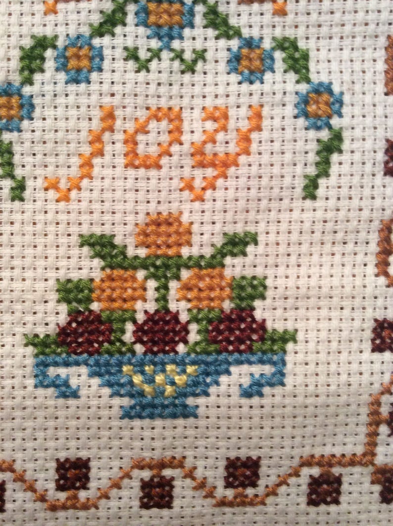 JOY EMBROIDERY Unframed 7x9 Ready for Framing or Other Projects Ships FREE