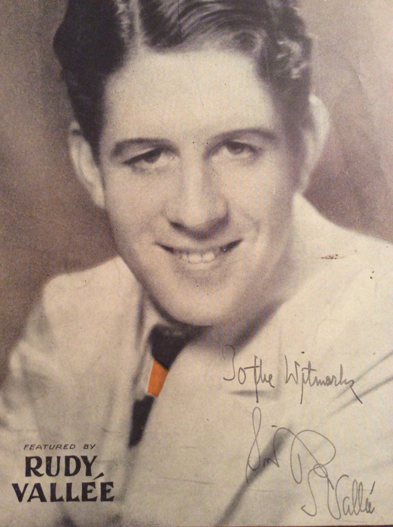 Rudy Vallee As Time Goes By