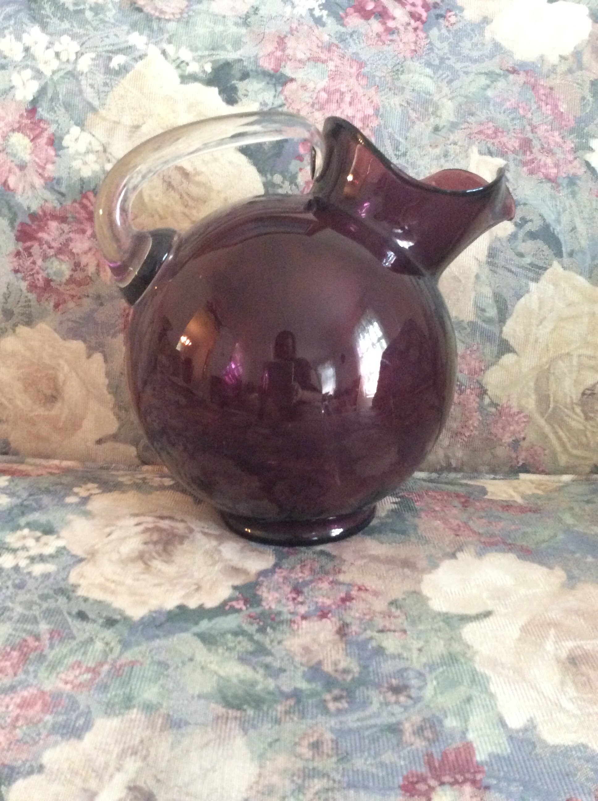 CAMBRIDGE TILT BALL Pitcher Amethyst 1930s Patented Rare Color - Etsy