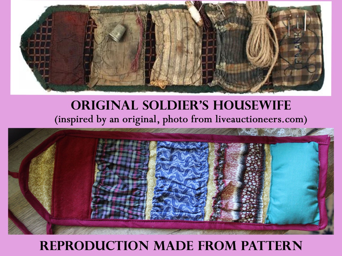 Authentic Civil War Era Victorian Era Housewife/Hussif Kit Etsy