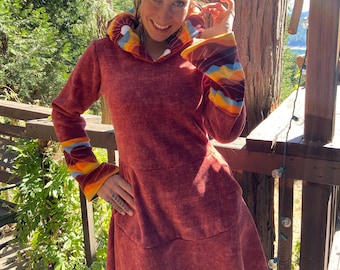 Melanzana micro cheap grid dress