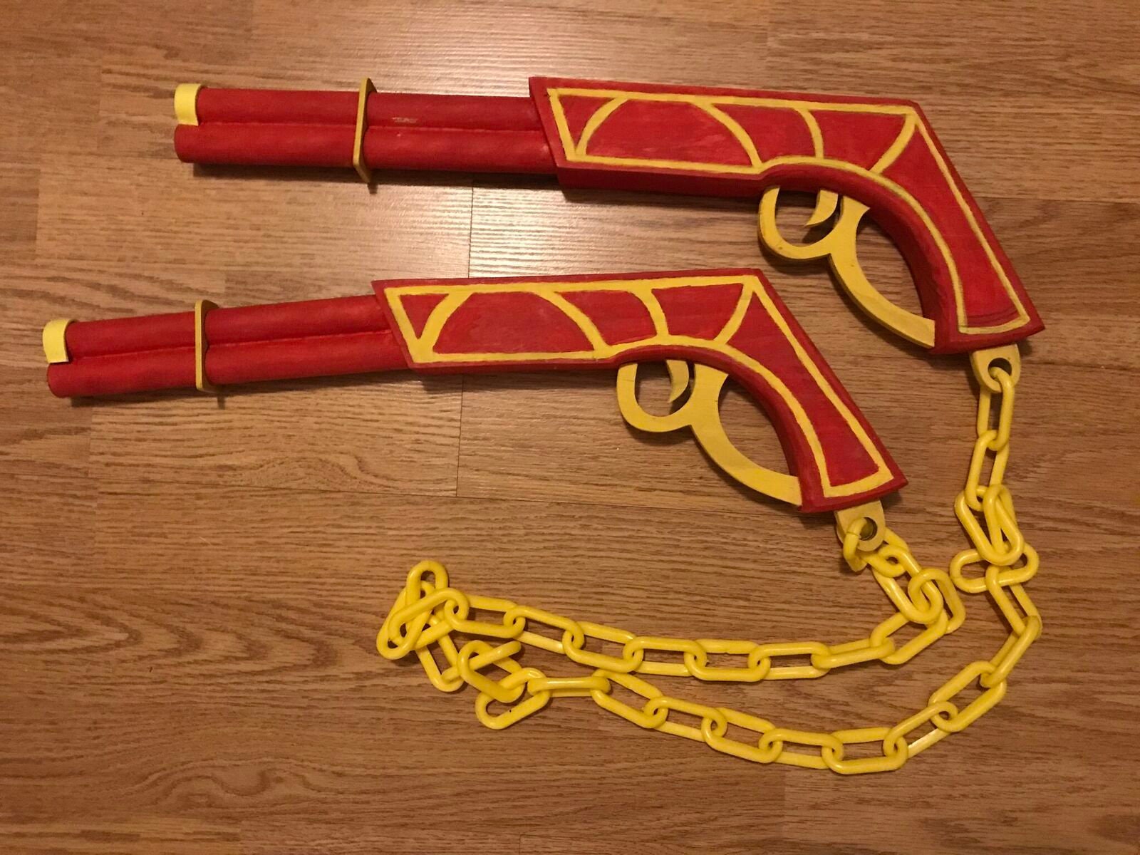 RWBY Sun Wukong Gunchucks Cosplay Prop Etsy