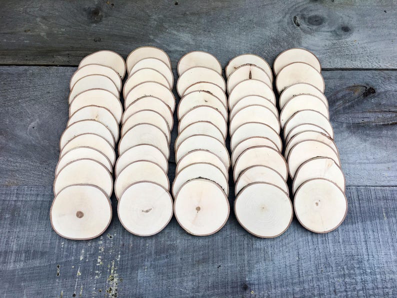 50 Maple wood slices 2.5 3.25 Bild 8