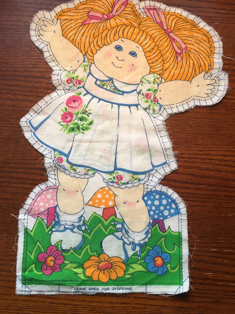cabbage patch kids fabric