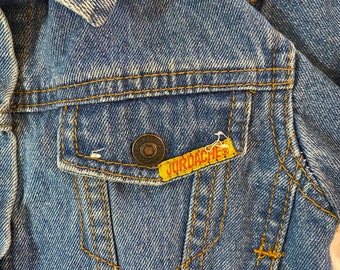 Vintage Jordache Denim Jacket, Unisex Kids Size 12mo, Trucker Style Jacket, Snap Front