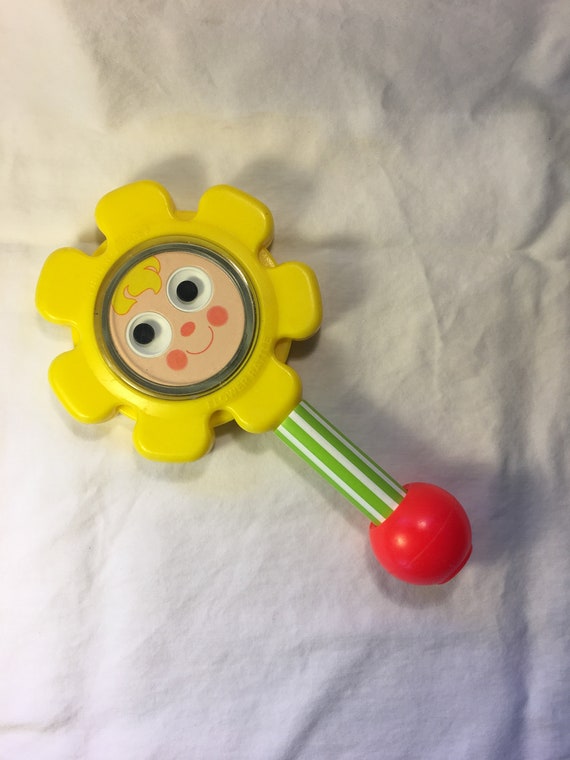 fisher price flower rattle