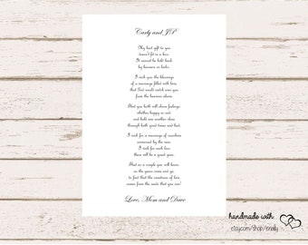 bride groom letters wedding gift daughter law letter