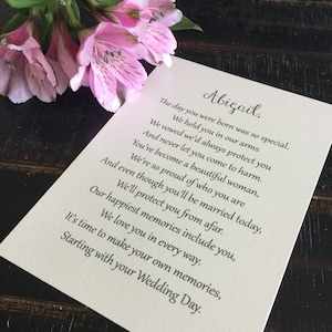 letters to the bride