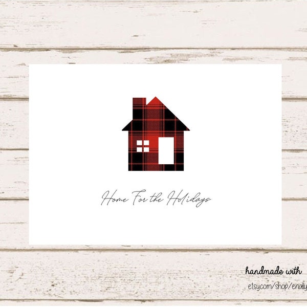 Christmas Cards / Holiday Cards / Realtor Gift / Home for the Holidays Card / Gift from Realtor