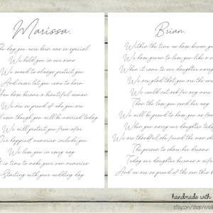 Cartas digitais para os noivos / No dia do seu casamento / Nora e genro / Casamento / Presente de casamento