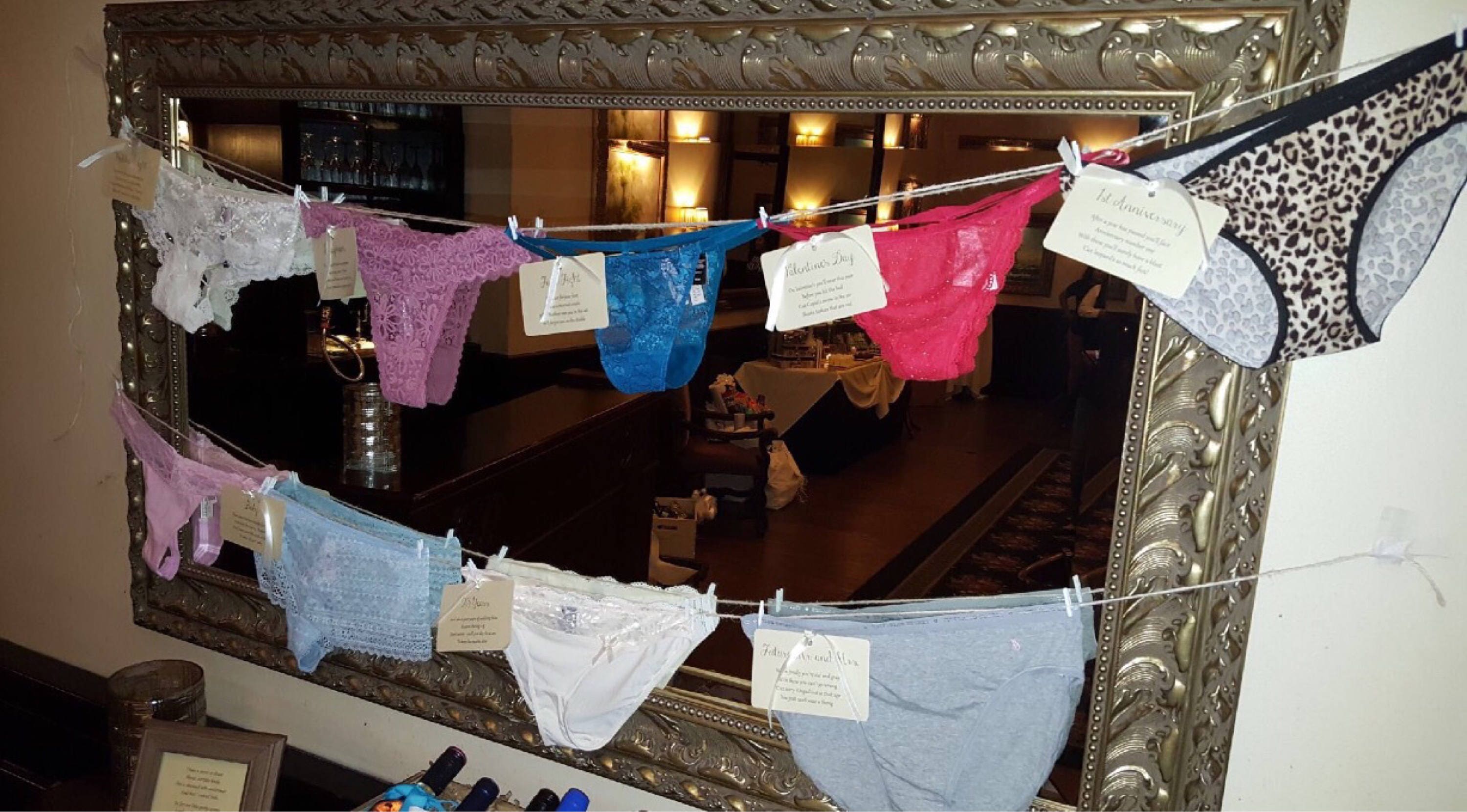 Bridal Shower Panty Poem Etsy