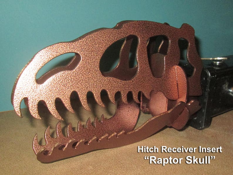 Raptor Trailer Hitch Cover. A sure conversation starter. Gift Etsy