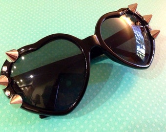 Spike Sunglasses Etsy