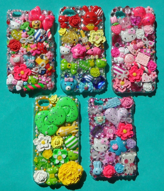 Handmade Decoden Kawaii Phone Case – girlfriendwarehouse