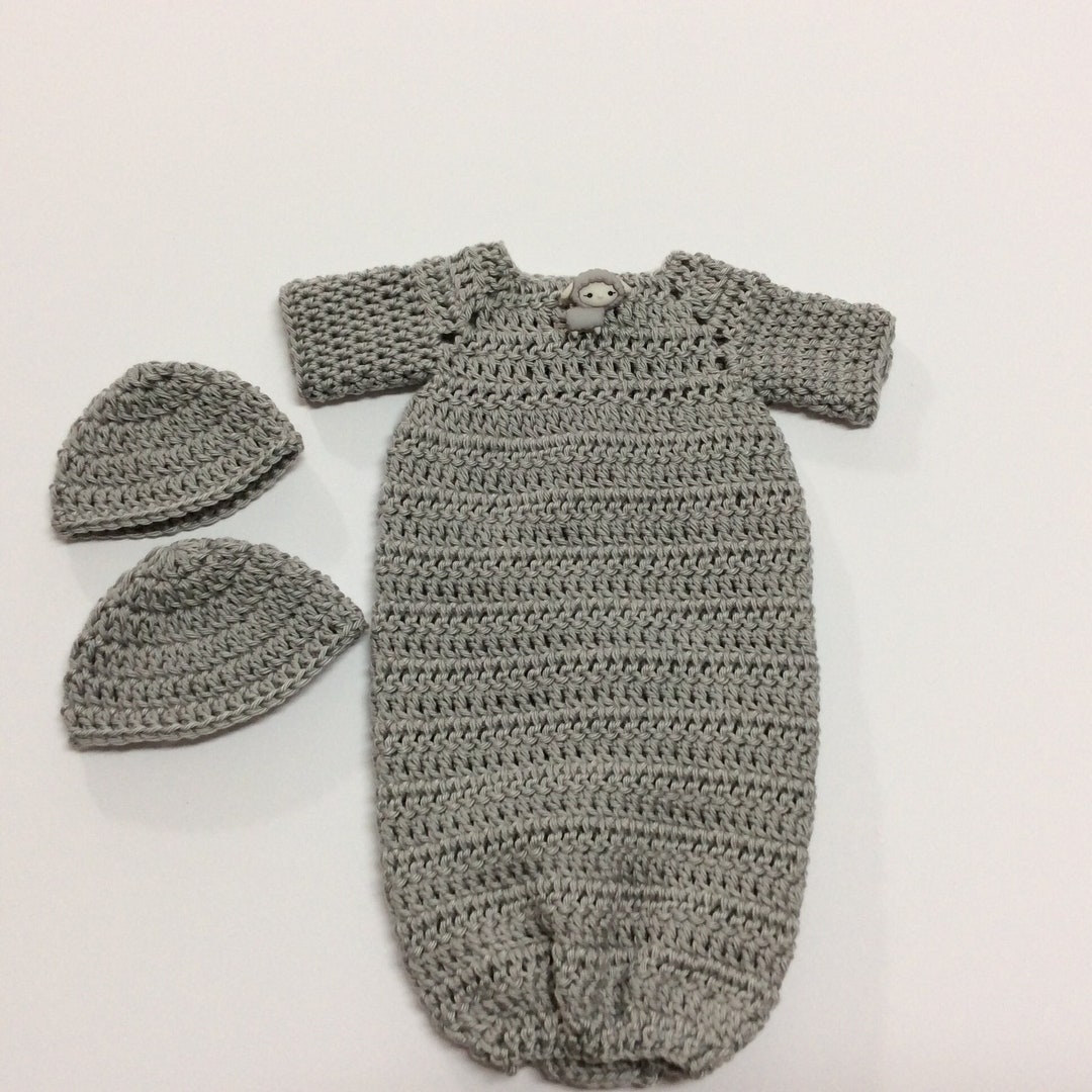 Angel Baby Boy Gown, Burial Funeral, Gown Hat Set, Preemie 2022 Weeks