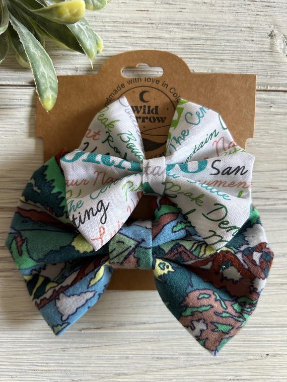 Lot De 2 Barrettes Crocodile à Nœuds - Blanc Et Violet - Thème Marie (Aristochats) - Neuf Sans étiquette