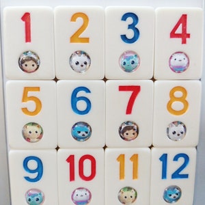 Gabby&#39;s Dollhouse Inspired Fridge Number Magnets Set Educational  Gabby  Cakey Pandy  Kids Birthday Gift  Magnet Numbers  Learning Toy