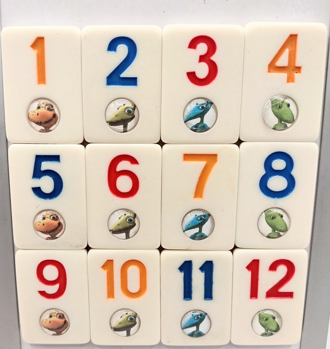 Dinosaur Train Fridge Numbers Set Educational Buddy Etsy