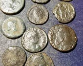 1 Worn Ancient Roman Coin