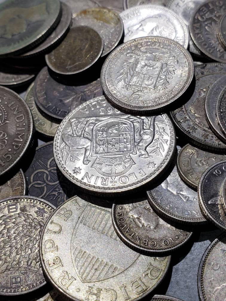 Silver Coins - Etsy Silver Coins - Etsy
