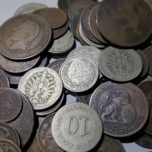 5 Different Random Coins from the 1800&#39;s FREE SHIPPING