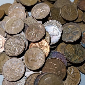 75 centavos canadienses. ***Canadá ya no los fabrica***. ENVÍO GRATIS.