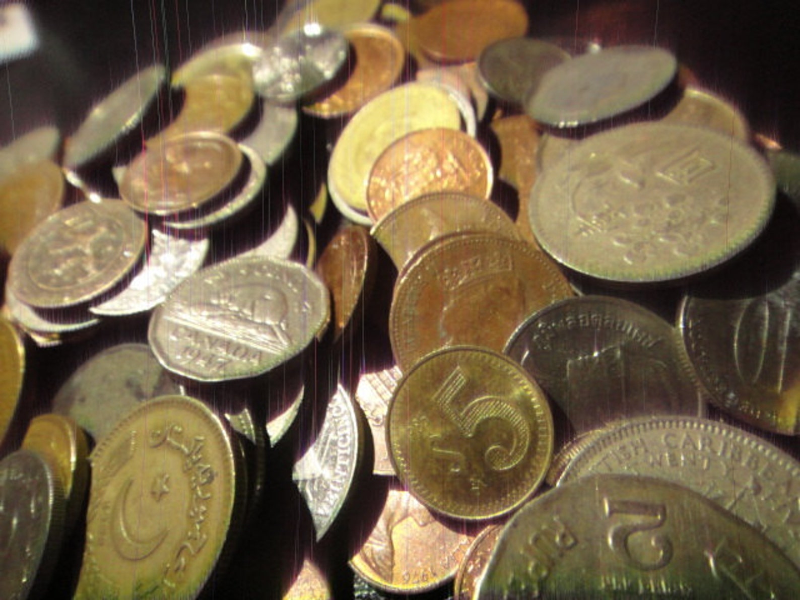 2 Lbs. 2 Pounds of Bulk Foreign Coins great for Collecting Etsy