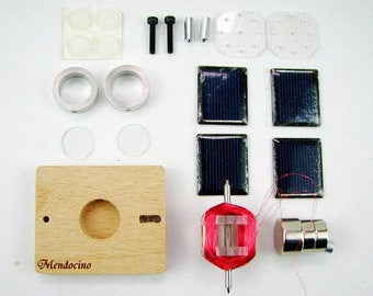 DIY Mendocino Motor KITS magnetic suspension Solar toy Scientific toy