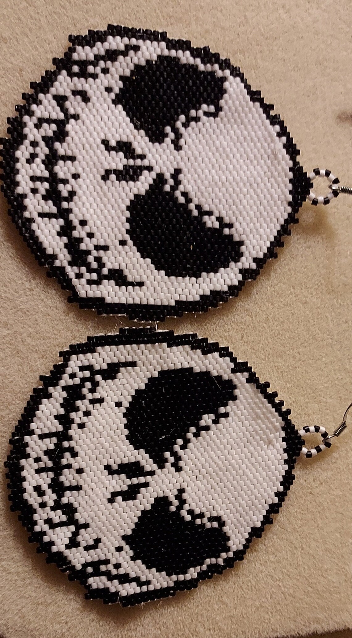 Jack Skellington Earrings Pattern Etsy