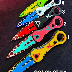 Cyber Throwing Knives &quot;Prop&quot;