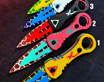Cyber Throwing Knives "Prop"