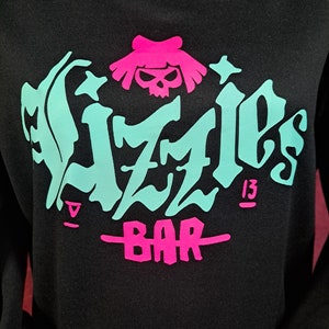 Lizzies Hoodie Cyberpunk Moxes Bar