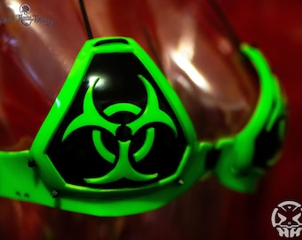 Cyber Girl borstplaat V2 - Biohazard