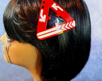 Tri Cyber Hair Clip