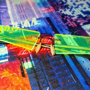 Bril met scherpe lenzen