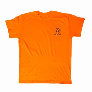 Orange SCP Shirt D-Class with Patch